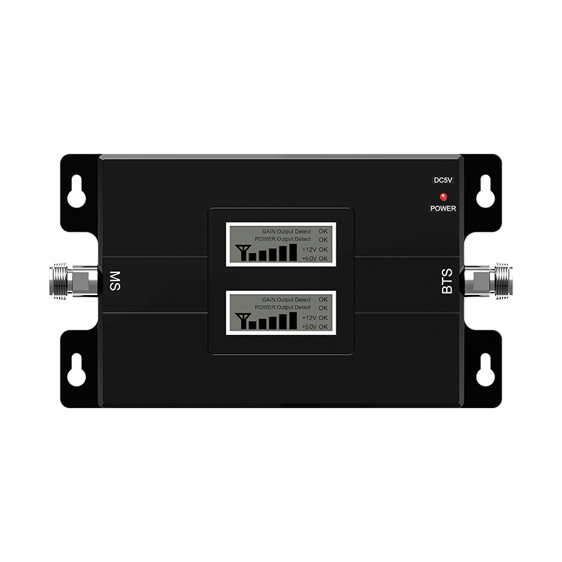 Три-мрежов мобилен усилвател на сигнала за домашна употреба от Lintratek (модел 23C44WR29035), 2G/3G/4G, вътрешна и външна употреба, обхват 500–3000 м².