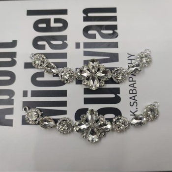 Lanț cu strasuri – sudură – material: Altul – Primăvara 2025