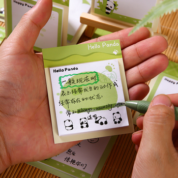 MOYL Notițe lipicioase cu panda drăguț pentru elevi – bloc-notes autocolant, 30 de pagini, potrivit pentru elevii de la primar până la gimnaziu (Brand: MOYL; Pagini: 30; Adeziv: Da; IP: Nu)