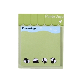 MOYL Notițe lipicioase cu panda drăguț pentru elevi – bloc-notes autocolant, 30 de pagini, potrivit pentru elevii de la primar până la gimnaziu (Brand: MOYL; Pagini: 30; Adeziv: Da; IP: Nu)