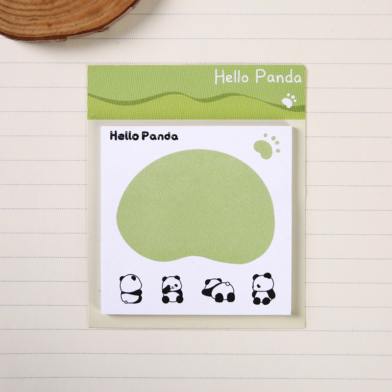 MOYL Notițe lipicioase cu panda drăguț pentru elevi – bloc-notes autocolant, 30 de pagini, potrivit pentru elevii de la primar până la gimnaziu (Brand: MOYL; Pagini: 30; Adeziv: Da; IP: Nu)