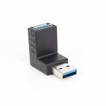 USB 3.0 adapter za produženje podataka, muški–ženski, L-tip, 90° (Model LY-U3T012)