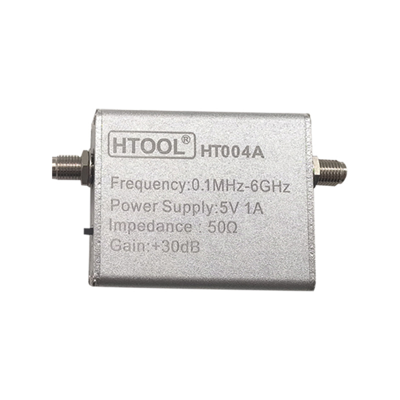 Ht004A Автомобилен усилвател на сигнала 0.1–6 GHz, пълен обхват, нисък шум, с батерия