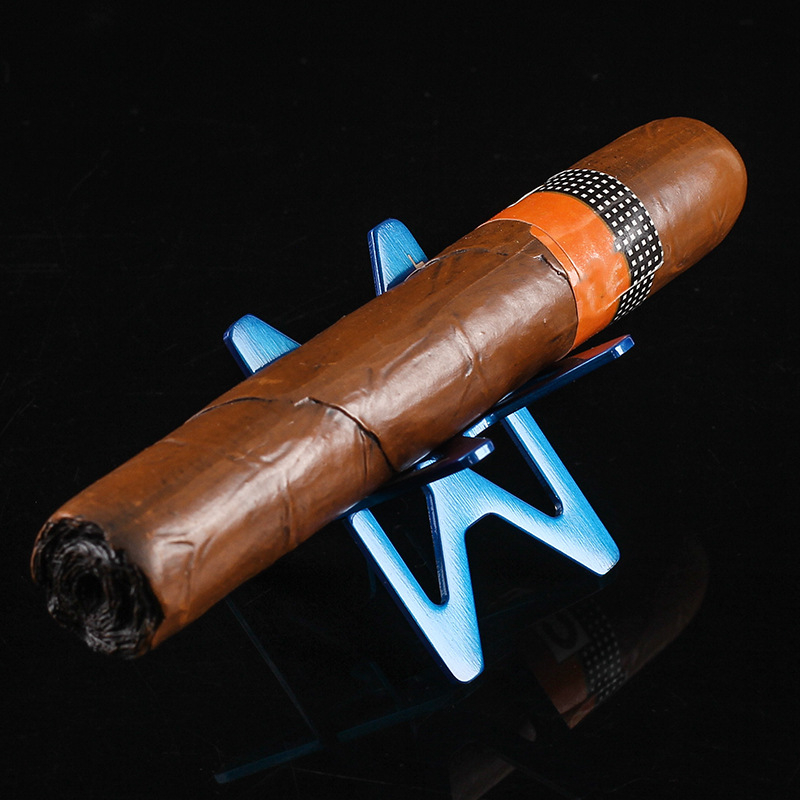 Monsoon suport pentru trabucuri — oțel inoxidabil, personalizabil, portabil