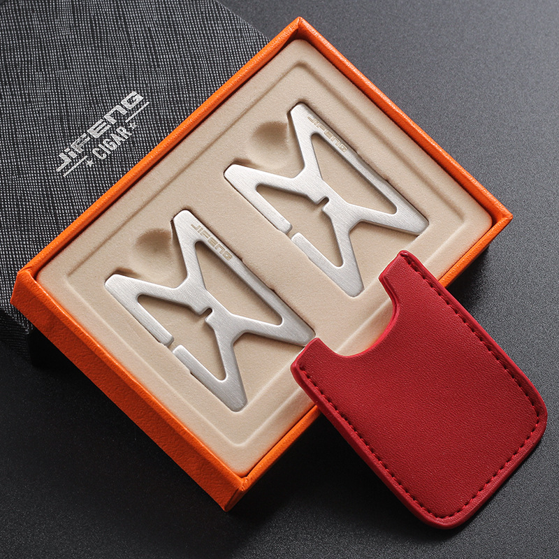 Monsoon suport pentru trabucuri — oțel inoxidabil, personalizabil, portabil