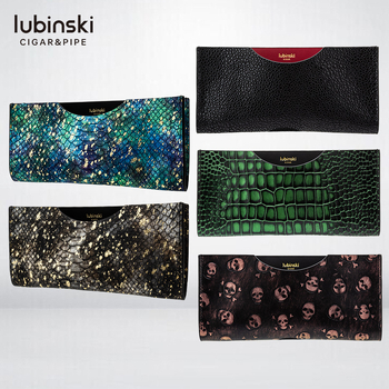 LUBINSKI Carcasă portabilă din piele pentru cutie de țigări — Material Cortical, Stil lux ușor, Origine China