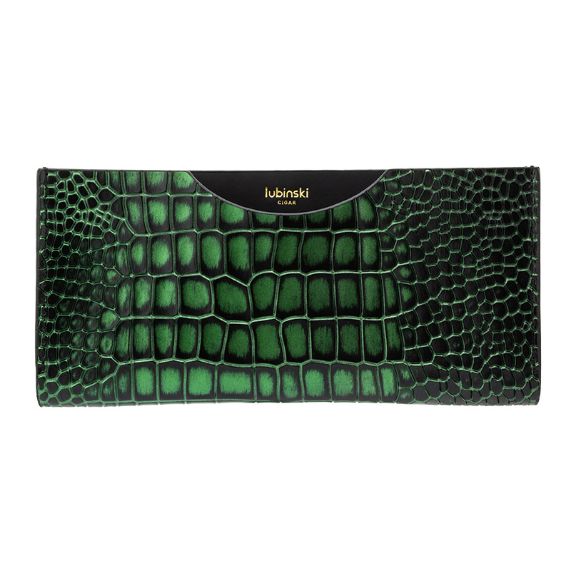 LUBINSKI Carcasă portabilă din piele pentru cutie de țigări — Material Cortical, Stil lux ușor, Origine China