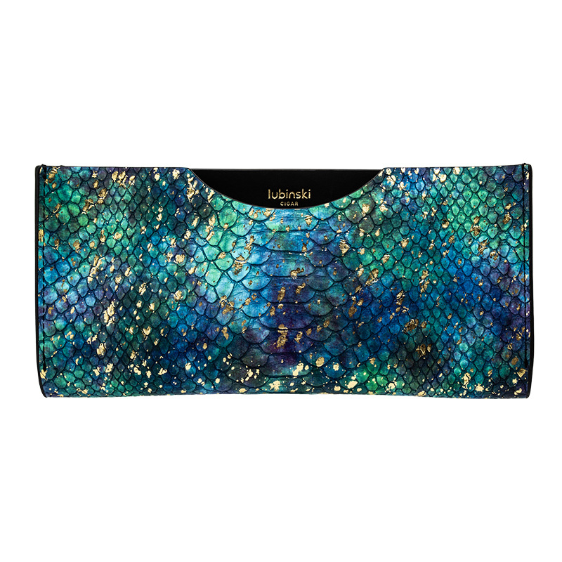 LUBINSKI Carcasă portabilă din piele pentru cutie de țigări — Material Cortical, Stil lux ușor, Origine China