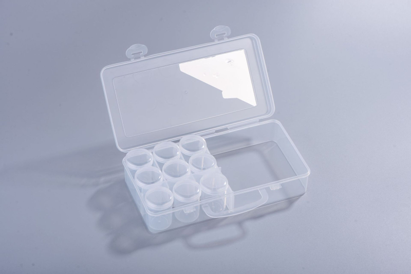 Jian Hua R621 Prijenosna kutija za lijekove s 9 pretinaca od PP plastike