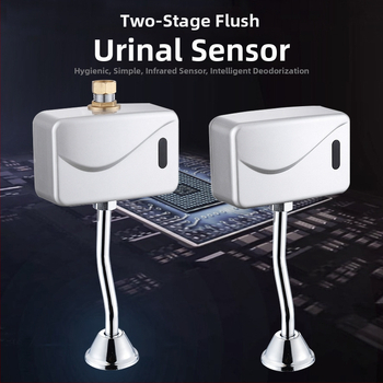 Potpuno automatski inteligentni senzor za urin, površinski montirani splach ventil, model 2207, bakar, moderan stil, mogućnost prilagodbe