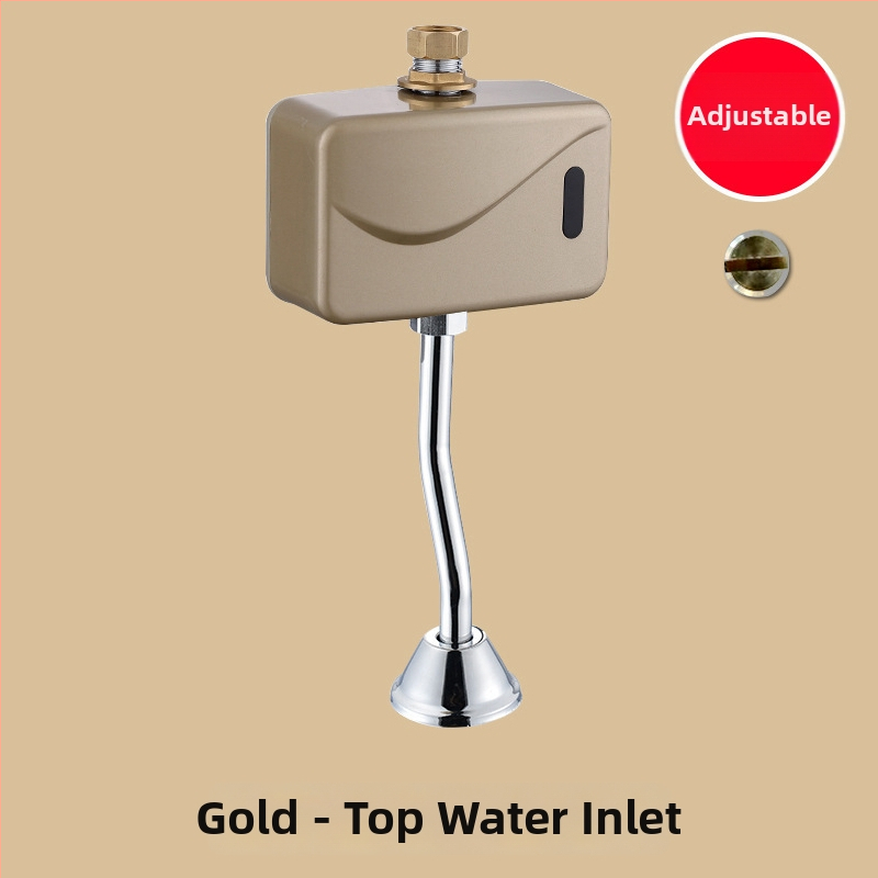 Potpuno automatski inteligentni senzor za urin, površinski montirani splach ventil, model 2207, bakar, moderan stil, mogućnost prilagodbe