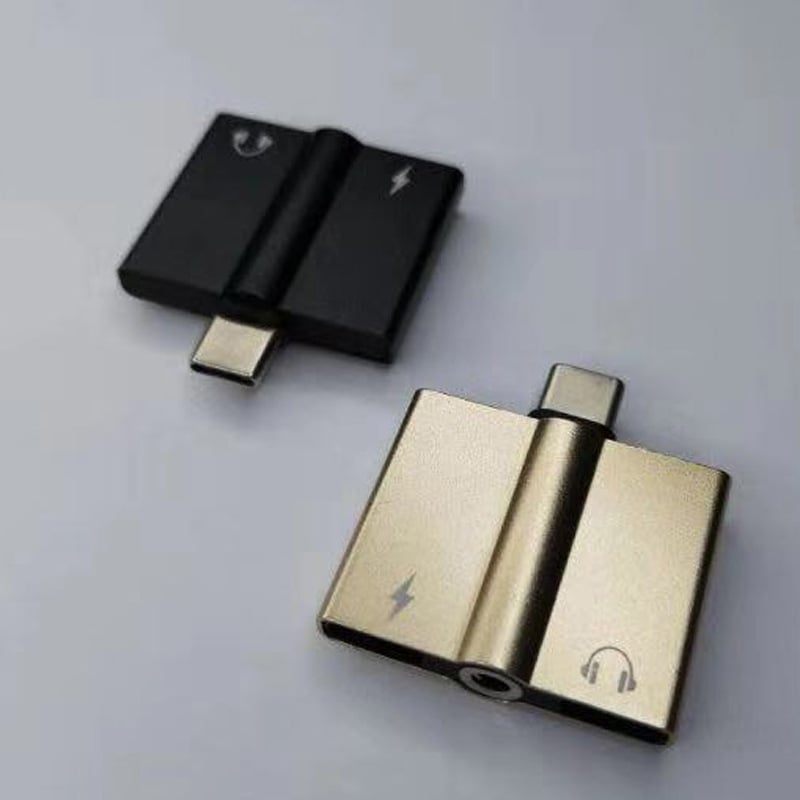Type-C 3-u-1 audio pretvarač za slušalice 3,5 mm s mogućnošću punjenja i poziva