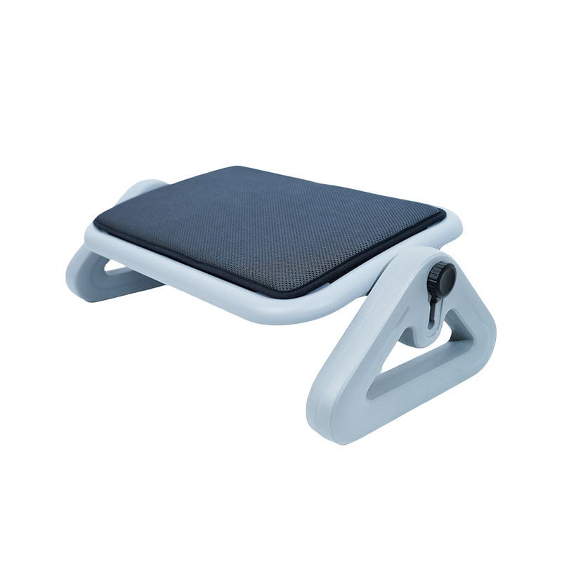 Irodai lábtámasz, rögzített a helyes testtartáshoz, JT06A (Anyag: Műanyag; Funkciók: Szét- és összeszerelés, Emelés; Alkalmas: Felnőttek)