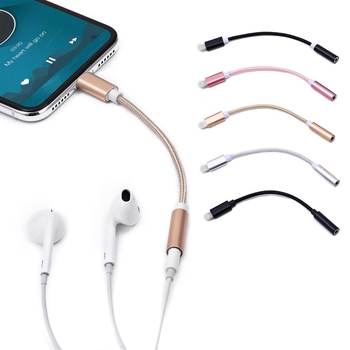 Lightning na 3,5 mm adapter za slušalice za iPhone/iPad, 2-u-1 audio konverter, model 00-07, Chuangyi