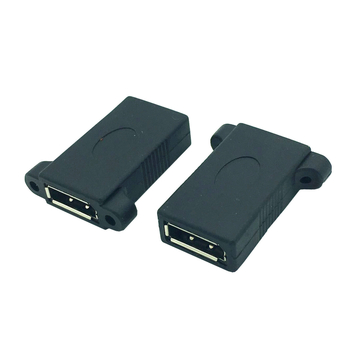 DisplayPort ženski–ženski uspravni proširivački adapter s fiksnom maticom