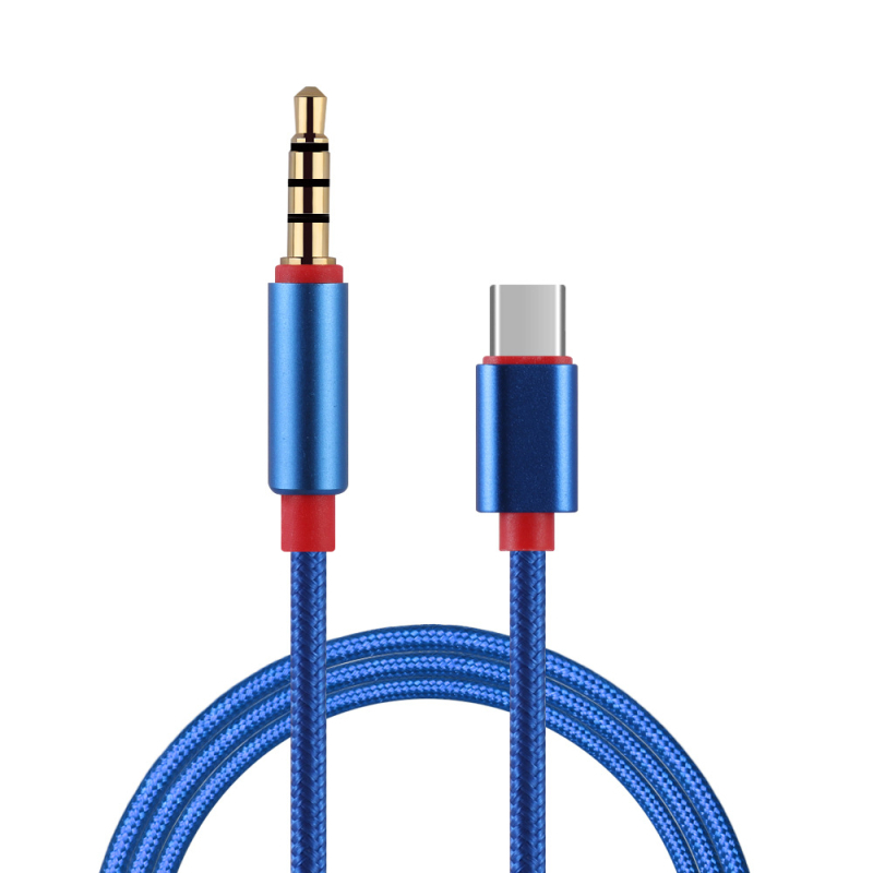 Pleteni Type-C kabel za adapter za slušalice, Neutralna marka, ovlaštena privatna marka