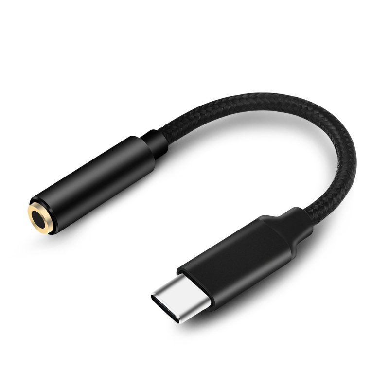 Type-C adapter za slušalice s 3.5 mm audio kabelom za Android – digitalna Type-C audio veza, kompatibilan s Xiaomi, Huawei, OPPO