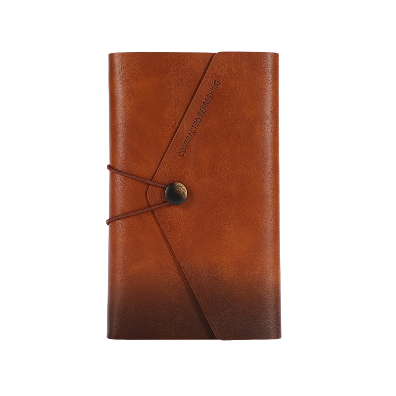 Bilježnica s listovima koji se mogu ukloniti, model AL-HT-Envelope Loose Sheet, PU mikrovlakana navlaka, Forest papir, 80 stranica