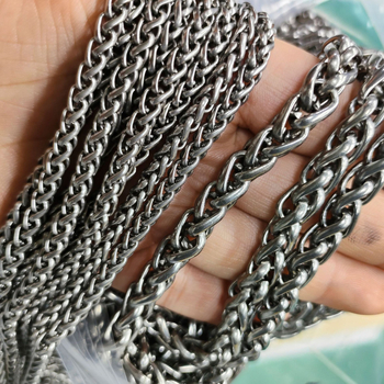 TA1 čisti titan Dragon Bone Chain Flower Basket lanac – narukvica i ogrlica, DIY prilagodba, elektrološka obrada