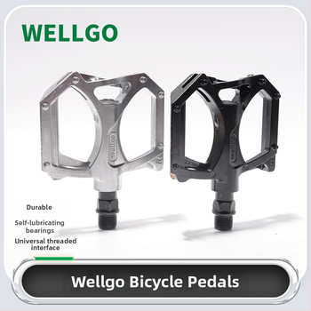 Pedale za bicikl WILLGO – aluminijska legura, univerzalni vijčani samolubrirajući ležajevi, model WILLGO, kompatibilni sa sklopivim, gradskim i cestovnim biciklima