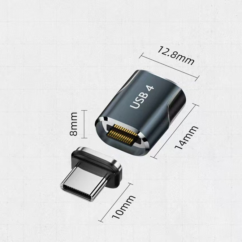 240W magnetski Type-C adapter s punom funkcijom, 80Gb visoke brzine prijenosa, kompatibilan s Thunderbolt 5/4
