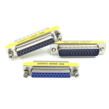OEM DB25 παράλληλος θύρας προσαρμογέας, αρσενικό προς θηλυκό, για υπολογιστή και εκτυπωτή
