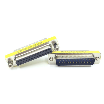OEM DB25 παράλληλος θύρας προσαρμογέας, αρσενικό προς θηλυκό, για υπολογιστή και εκτυπωτή