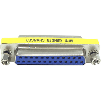 OEM DB25 παράλληλος θύρας προσαρμογέας, αρσενικό προς θηλυκό, για υπολογιστή και εκτυπωτή