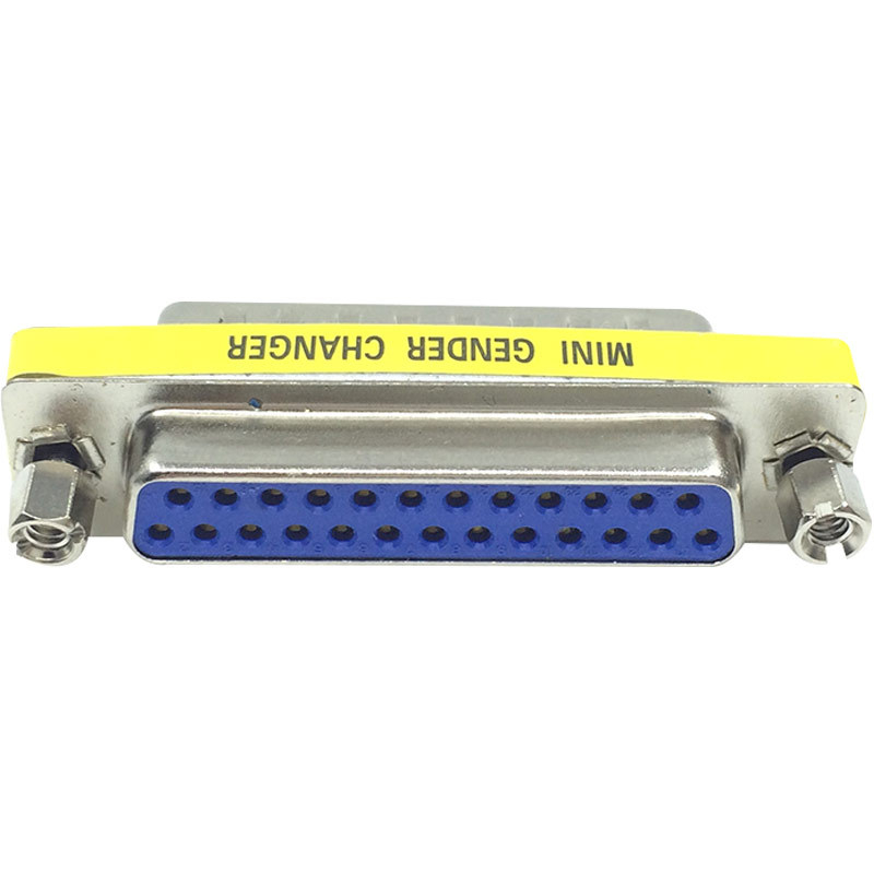 OEM DB25 παράλληλος θύρας προσαρμογέας, αρσενικό προς θηλυκό, για υπολογιστή και εκτυπωτή