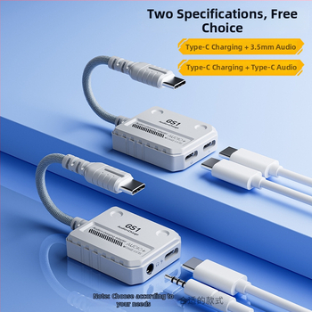 GS1 dvojfunkčný Type-C adaptér — Značka PLEXTONE Pu Ji — universálna kompatibilita