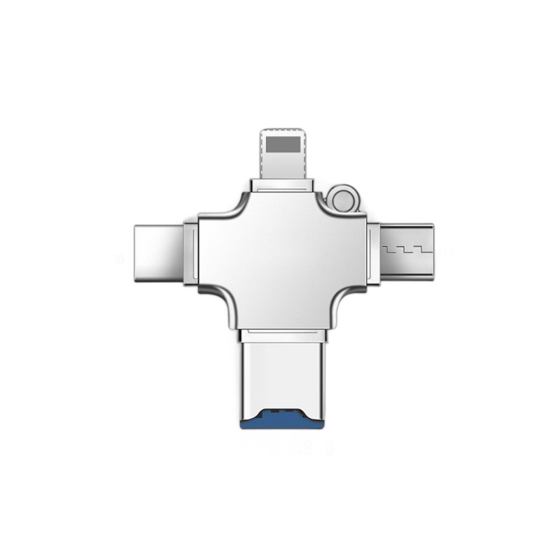 Type-C USB 3.0 OTG četvero u jednom adapteru s čitačem TF kartica za Android