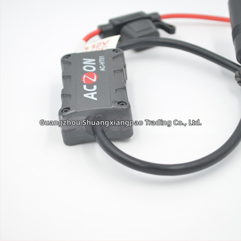 Posilňovač signálu pre automobilovú rádiovú anténu, univerzálna kompatibilita, inštalácia plug-in, 12V, 1A, značka ACZON