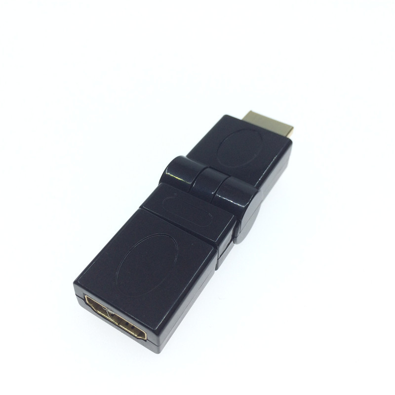 HDMI M-F adapter s 360° rotirajućom glavom i 90°/180° zavojem, za računalo