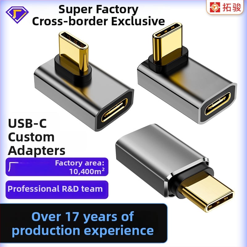 Type-C USB4 adapter za video 8K60Hz i punjenje – 20V/5A PD, za mobitele, tablete i računala