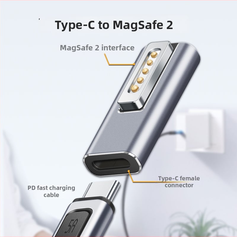 Type-C ženski MagSafe 2 adapter za MacBook, Yixuan digital, magsafe model