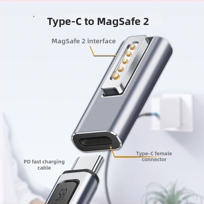 Type-C ženski MagSafe 2 adapter za MacBook, Yixuan digital, magsafe model