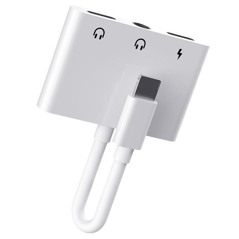 Kabel tri u jedan s 3,5 mm audio i 2-u-1 adapterom za iPhone