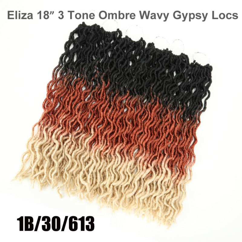 Gypsy Locs perika s pletenicama - sintetička vlakna, duge lokne