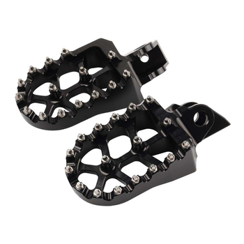 S2R Prednji protuklizni pedal za Kawasaki KX65/KX80/KX85/KX100 — S2R, aluminijska legura, elektroplatiranje