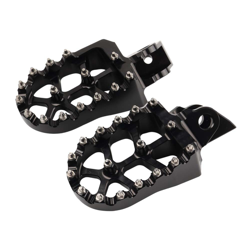S2R Prednji protuklizni pedal za Kawasaki KX65/KX80/KX85/KX100 — S2R, aluminijska legura, elektroplatiranje