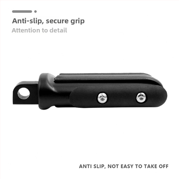 Predné pedále pre motocyklus z hliníkovej zliatiny s protišmykovým povrchom – Harley Series, elektroplatovanie