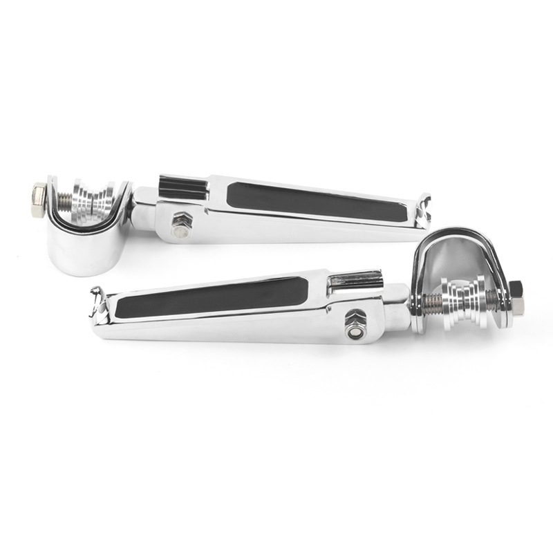 Pedală frontală pentru motocicletă Harley, pliabilă din aluminiu, suport pentru picior cu protecție