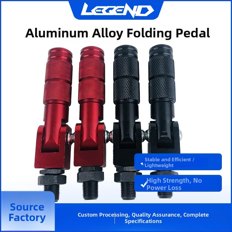 Sklopiva pedala od aluminijske legure, promjera 14 mm, univerzalna za bicikle, motocikle i električne skutere
