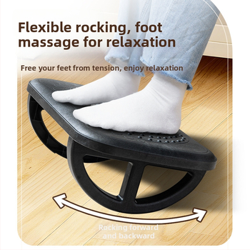 Plastové kancelárske podopieradlo na nohy, skladacie, model Wgjt08a, moderný minimalistický štýl, podopiera nohy, pre dospelých