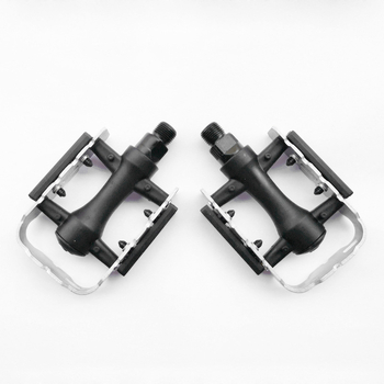 Pedal pentru bicicletă de munte, model YK-20, plastic+metal, ax 14 mm, brand Jiajian