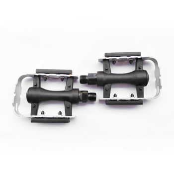 Pedal pentru bicicletă de munte, model YK-20, plastic+metal, ax 14 mm, brand Jiajian