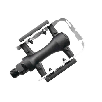 Pedal pentru bicicletă de munte, model YK-20, plastic+metal, ax 14 mm, brand Jiajian