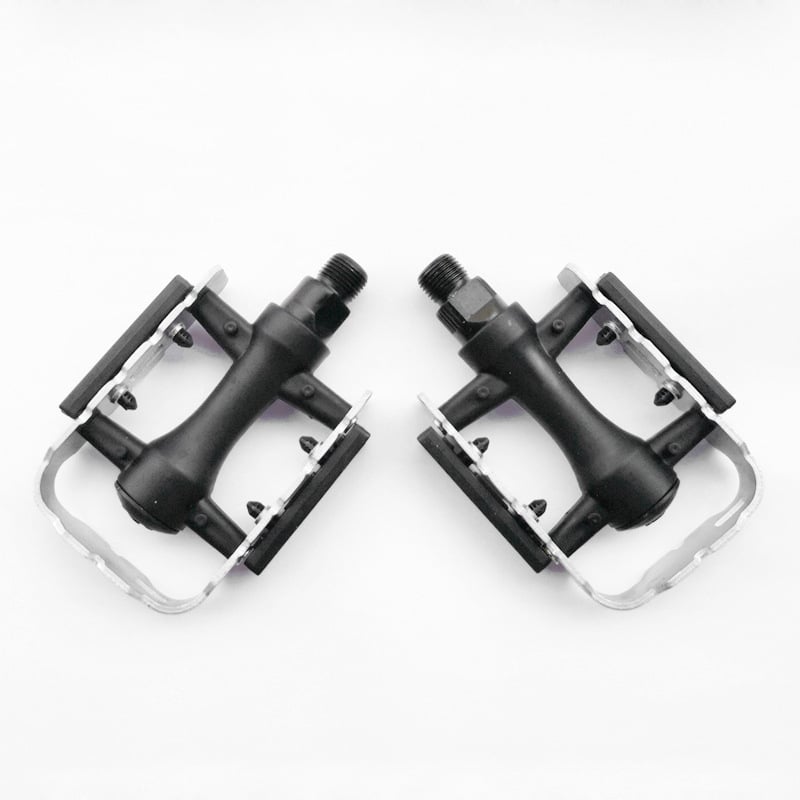 Pedal pentru bicicletă de munte, model YK-20, plastic+metal, ax 14 mm, brand Jiajian