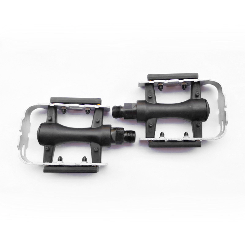 Pedal pentru bicicletă de munte, model YK-20, plastic+metal, ax 14 mm, brand Jiajian