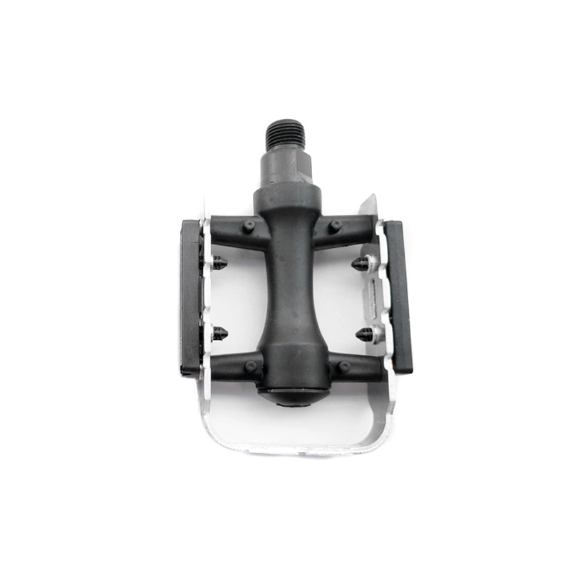 Pedal pentru bicicletă de munte, model YK-20, plastic+metal, ax 14 mm, brand Jiajian